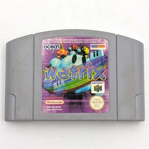Wetrix - Cartridge - Nintendo 64 Spil - (EUR) (B Grade) (Genbrug)